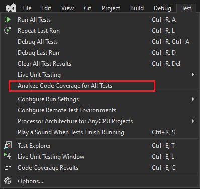 code-coverage-vs-test